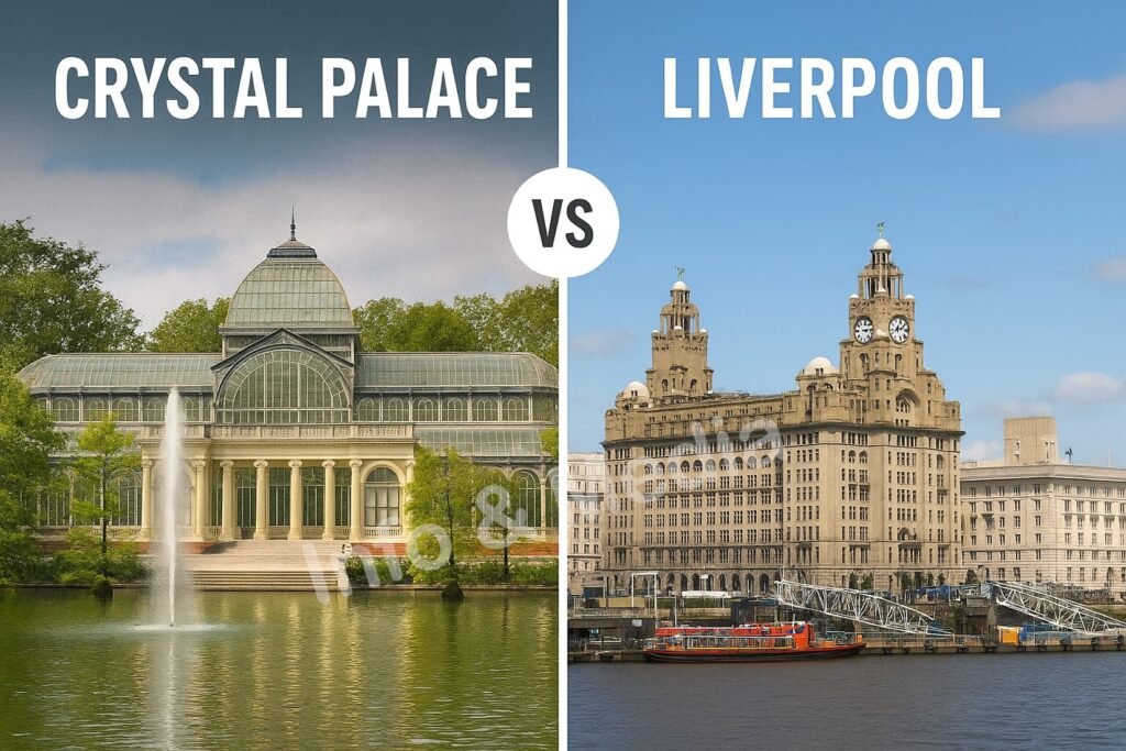 Comparison Crystal Palace vs Liverpool